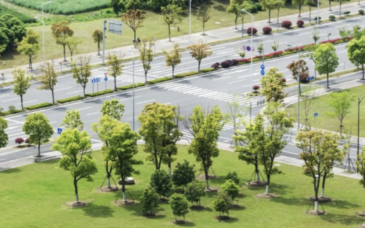 Seraya park and pathway